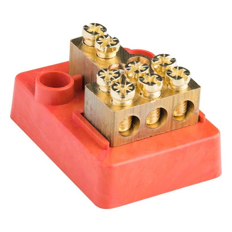 High Grade Brass Neutral Links and Copper Earth Bus Bar Terminal Blocks Lug Links for Earthing Accessories Electrical Fittings